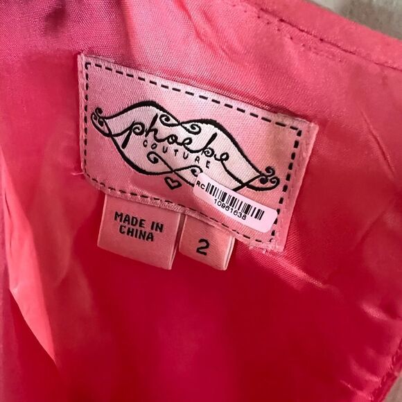 Phoebe pink dress 2 - Picture 4 of 6